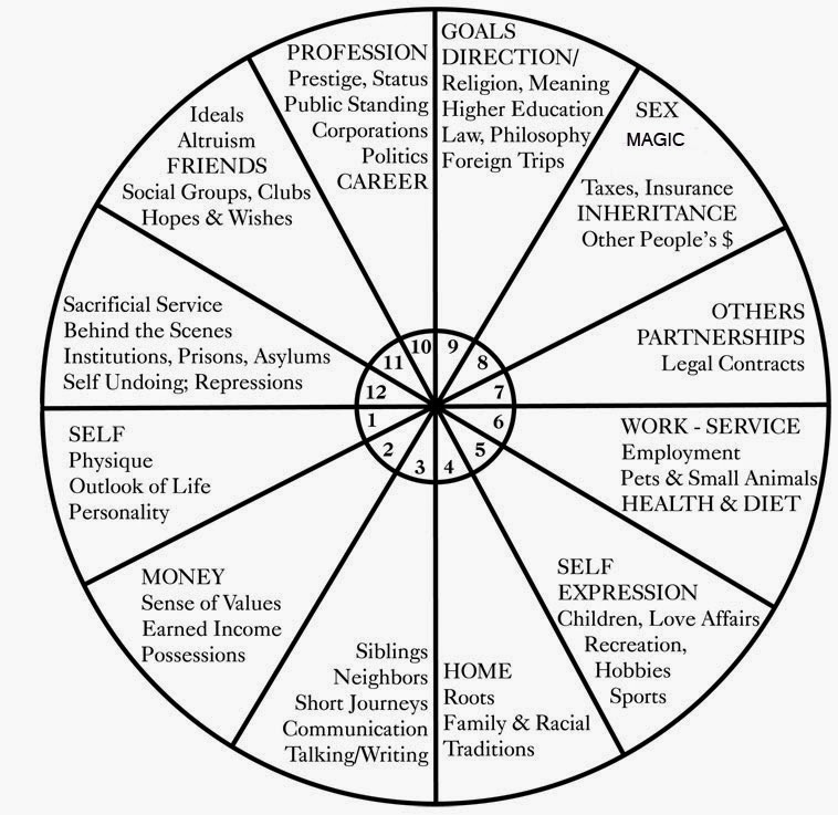 My Birth Chart Houses